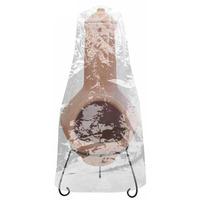 gardeco transparent pvc cover for extra large chimineas