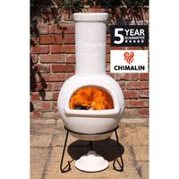 Gardeco Chimalin AFC Sempra Large Chiminea in Natural Clay