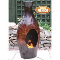 gardeco botella 100cm chiminea