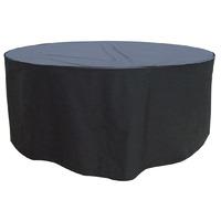 Garland 6 and 8 Seater Round Furniture Set Cover in Black