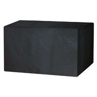 Garland 4 Seater Rectangular Table Cover in Black