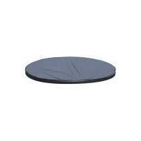 garland 4 and 6 seater round table top cover in black