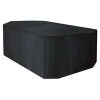 Garland 6 Seater Rectangular Furniture Set Cover in Black