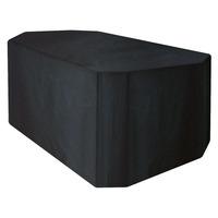 Garland 4 Seater Rectangular Furniture Set Cover in Black