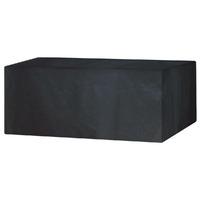 Garland 8 Seater Rectangular Table Cover in Black