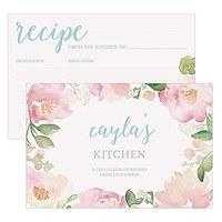 Garden Party Recipe Cards