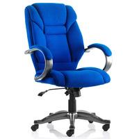 Galloway Fabric Chair Blue Standard Delivery