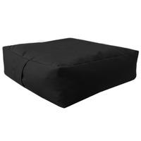 GardenFurnitureWorld Essentials Bean Bag Slab Cushion in Black