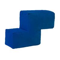 GardenFurnitureWorld Essentials Tetris Z Shaped Bean Bag Cushion in Blue