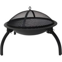 Gardeco Lucio Fire Bowl with BBQ grill