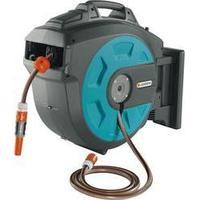 garden hose reel gardena 08023 20 12 25 m grey black orange