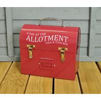 Garden Tuck and Storage Tool Box in Burgundy by Burgon and Ball