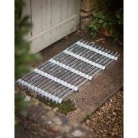 Galvanised Metal Grill Doormat - Large by Garden Trading