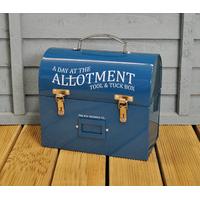 Garden Tuck and Storage Tool Box in Blue by Burgon and Ball