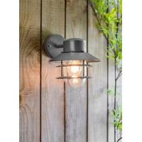 Galvanised St Ives Strand Down Light (Mains) in Charcoal by Garden Trading