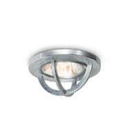 Galvanised Chamonix Recessed Spotlight by Garden Trading