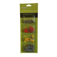 Gardman Screw and Rawl Plug Pack