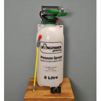 Garden Pressure Shoulder Sprayer (8 Litre) by Kingfisher
