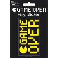 Game Over Vinyl Sticker 6x10cm