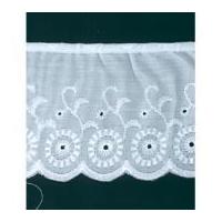 Gathered Broderie Anglaise Lace ...