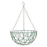 Gardman Basic Green Hanging Basket 12 \
