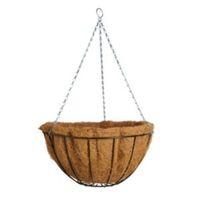 gardman classic black hanging basket 14 