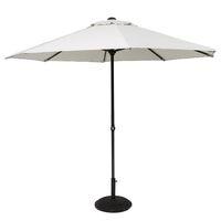 Garden Must Haves Easy Up 3.3m Mouse Grey Parasol