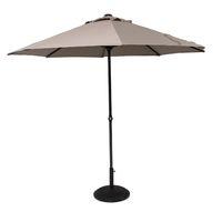 garden must haves easy up 27m taupe parasol