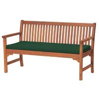 GardenFurnitureWorld Essentials 3 Seater Bench Cushion Seat Pad in Green