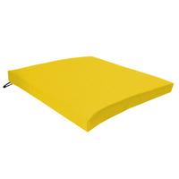 GardenFurnitureWorld Essentials Square Seat Pad in Yellow