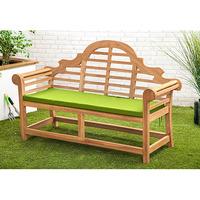 GardenFurnitureWorld Essentials 3 Seater Replacement Bench Pad for Lutyens Bench in Lime