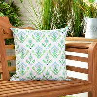 GardenFurnitureWorld Essentials 18 Inch Printed Scatter Cushion - Marina Lime