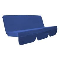 GardenFurnitureWorld Essentials Replacement Seat Pad Cushion for 2 Seater Swing Hammock in Royal Blue