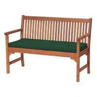 GardenFurnitureWorld Essentials 2 Seater Bench Cushion Seat Pad in Green