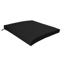 GardenFurnitureWorld Essentials Square Seat Pad in Black