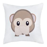 GardenFurnitureWorld Essentials Emoticon Scatter Cushion - Chimp