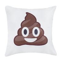 gardenfurnitureworld essentials emoticon scatter cushion terd