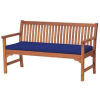 GardenFurnitureWorld Essentials 3 Seater Bench Cushion Seat Pad in Blue