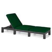 GardenFurnitureWorld Essentials Replacement Lounger Pad for Keter and Daytona Lounger in Green