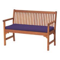 GardenFurnitureWorld Essentials 2 Seater Bench Cushion Seat Pad in Purple