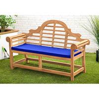 GardenFurnitureWorld Essentials 3 Seater Replacement Bench Pad for Lutyens Bench in Blue