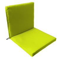 GardenFurnitureWorld Essentials Two Part Seat Pad in Lime