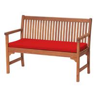 GardenFurnitureWorld Essentials 2 Seater Bench Cushion Seat Pad in Red