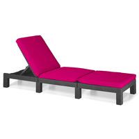 GardenFurnitureWorld Essentials Replacement Lounger Pad for Keter and Daytona Lounger in Pink