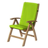 GardenFurnitureWorld Essentials Two Part High Back Seat Pad in Lime