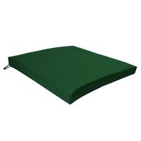 gardenfurnitureworld essentials square seat pad in green