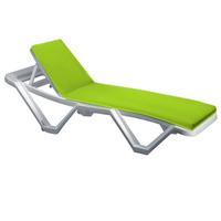 GardenFurnitureWorld Essentials Lounger Pad for Resol Master and Marina Sun Lounger in Lime