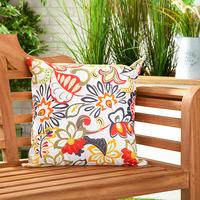 GardenFurnitureWorld Essentials 18 Inch Printed Scatter Cushion - Floral