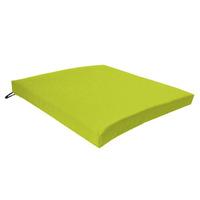 GardenFurnitureWorld Essentials Square Seat Pad in Lime