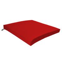 GardenFurnitureWorld Essentials Square Seat Pad in Red